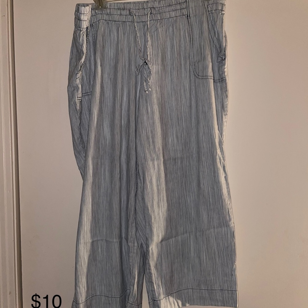 Lane Bryant Linen Dress Pants Size 20P